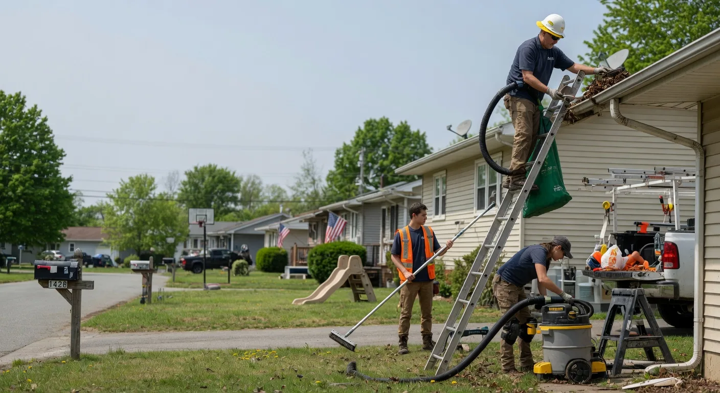 Gutter Installation in Booneville, MS near me